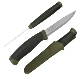 mora-noz-companion-mg-oliv-stal-nierdzewna-sandvik-mysliwski-kabura-104mm