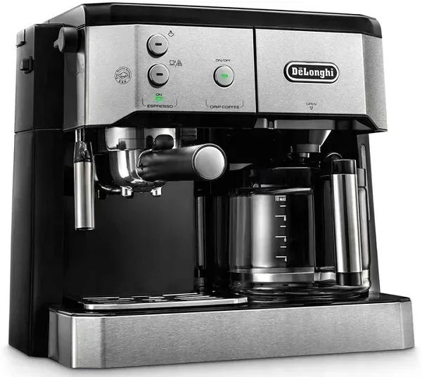 Ekspres Ciśnieniowo-Przelewowy De'Longhi Bco 421.S 1750 W Srebrny/Szary