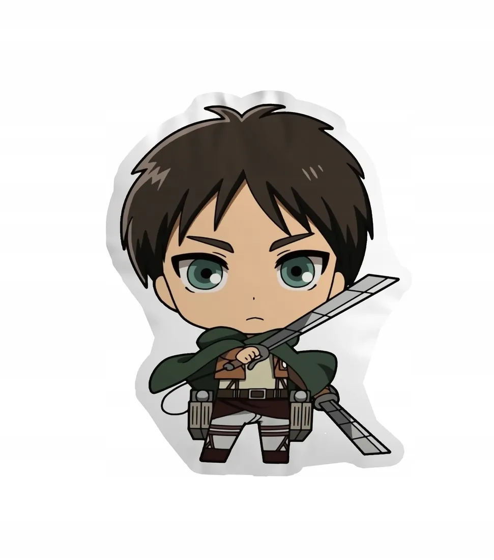 poduszka-chibi-attack-on-titan-eren-jaeger