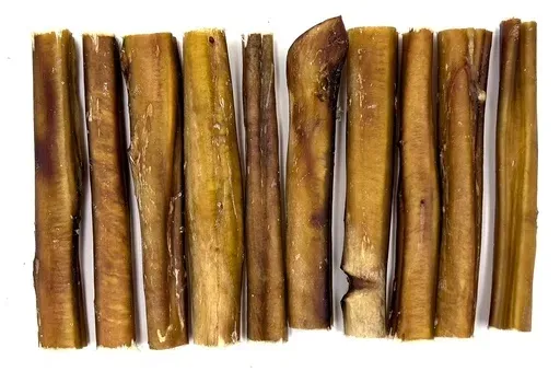 Naturalny Gryzak dla Psa Penis Wołowy 12 cm Suszony Smakołyk Premium 10 szt