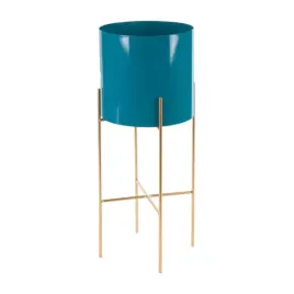 donica-dekoracyjna-metalowa-turkusowa