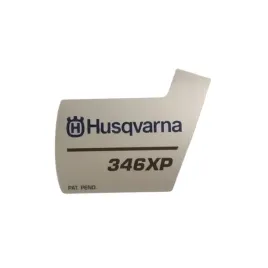 naklejka-pokrywy-rozrusznika-husqvarna-346xp-oryginalna