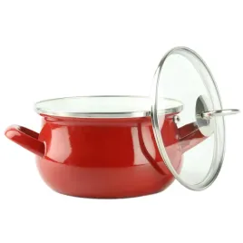 garnek-emaliowany-tradycyjny-helena-czerwony-z-pokrywka-19l-16cm