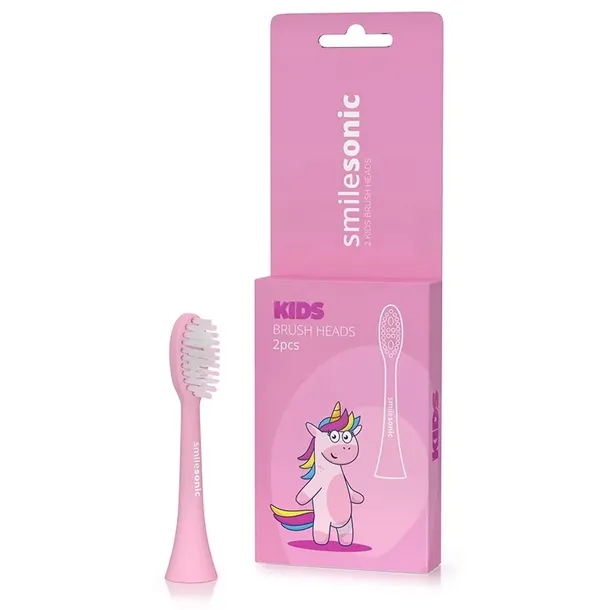 Końcówki do szczoteczki sonicznej Smilesonic Kids Jednorożec 2 szt.