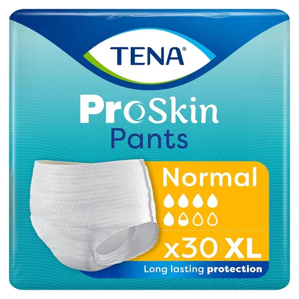 Tena Pants ProSkin Normal XL majtki chłonne dla dorosłych 30 sztuk