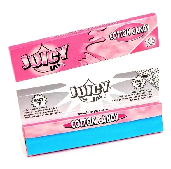 Bletki Juicy Jay's od 1993 r. USA Bletka KS SLIM Smakowe Bibułki KONOPNE