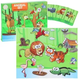 ksiazka-ukladanka-puzzle-tablica-magnetyczna-suchoscieralna-zwierzeta