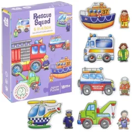 puzzle-baby-pojazdy-ratunkowe-straz-pozarna-helikopter-ambulans-holownik