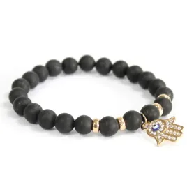 hamsa-and-czarny-agat-bransoletka