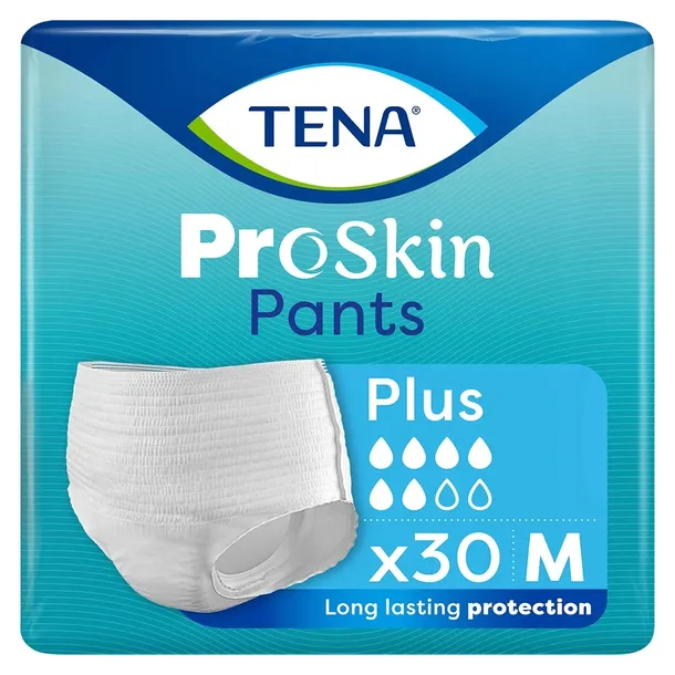 Tena Pants ProSkin Plus M majtki chłonne dla dorosłych 30 sztuk
