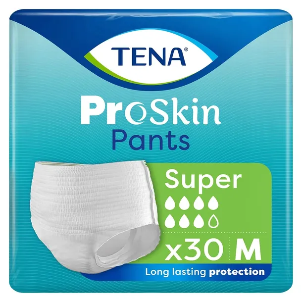 Tena Pants ProSkin Super M majtki chłonne dla dorosłych 30 sztuk