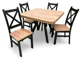 zestaw-4-krzesla-stol-rozkladany-kwadrat-zaowal-90x90-190-cm-dab-craft