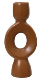 swiecznik-porcelanowy-brazowy-153x68-cm-matowe-wykonczenie