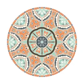 fototapeta-samoprzylepna-okragla-naklejka-scienna-ornament-abstrakcja