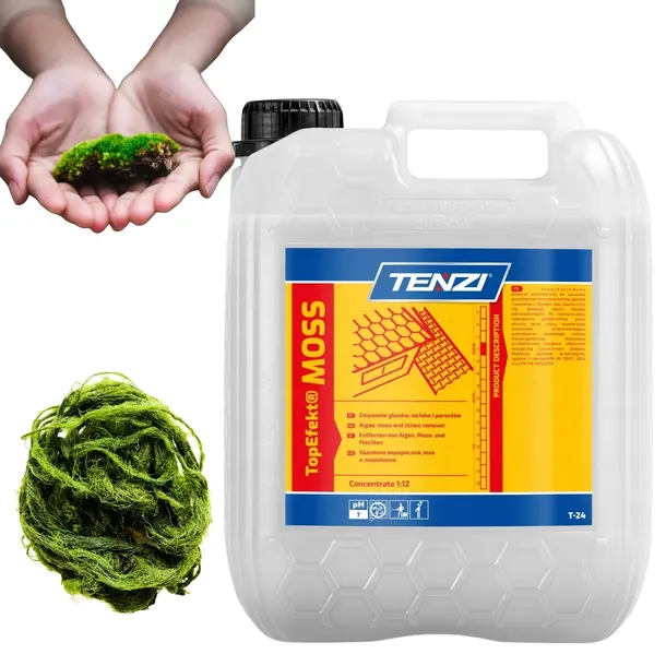 TENZI Top-Efekt Moss dach elewacja usuwanie glonów mchów i porostów 5L