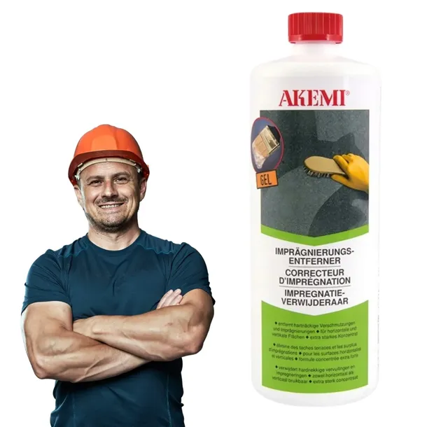 AKEMI środek do usuwania impregnatu z kamienia / efektu mokrego kamienia 1l