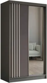 szafa-szara-dwudrzwiowa-przesuwna-z-lustrem-120-cm-biale-lamele-drazek-nila