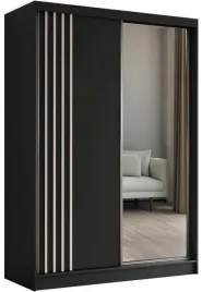 szafa-czarna-dwudrzwiowa-przesuwna-z-lustrem-lamelami-150x61x216-cm-nila