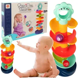 wieza-z-pileczkami-tor-kulkowy-pileczek-piramida-kosz-grzechotki-wysoka