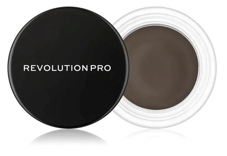 POMADA DO STYLIZACJI BRWI UTRWALENIE MAKIJAŻU REVOLUTION DARK BROWN