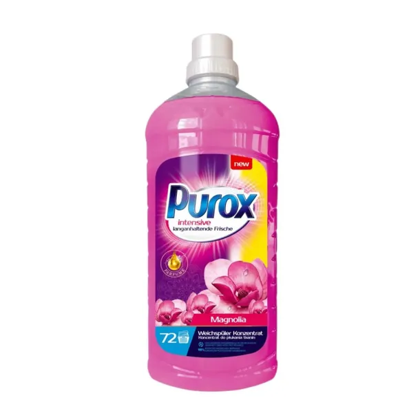 PUROX  KONCENTRAT  PŁYN DO PŁUKANIA TKANIN RÓŻOWA MAGNOLIA 1,8L 72PRANIA