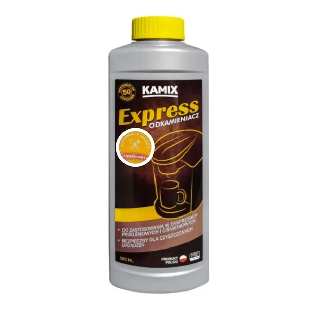 KAMIX Express Odkamieniacz Płyn Do CZAJNIKÓW EKSPRESÓW MAŁEGO AGD 500ml