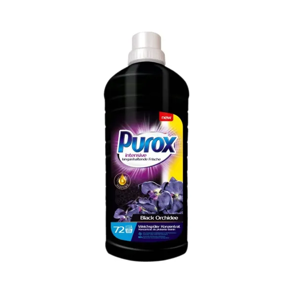 PUROX PŁYN DO PŁUKANIA TKANIN KONCENTRAT CZARNA ORCHIDEA 1,8L 72 PRANIA