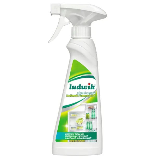 LUDWIK PŁYN DO MYCIA LODÓWEK ZAMRAŻAREK MIKROFALÓWEK NEUTRALIZATOR 250ML