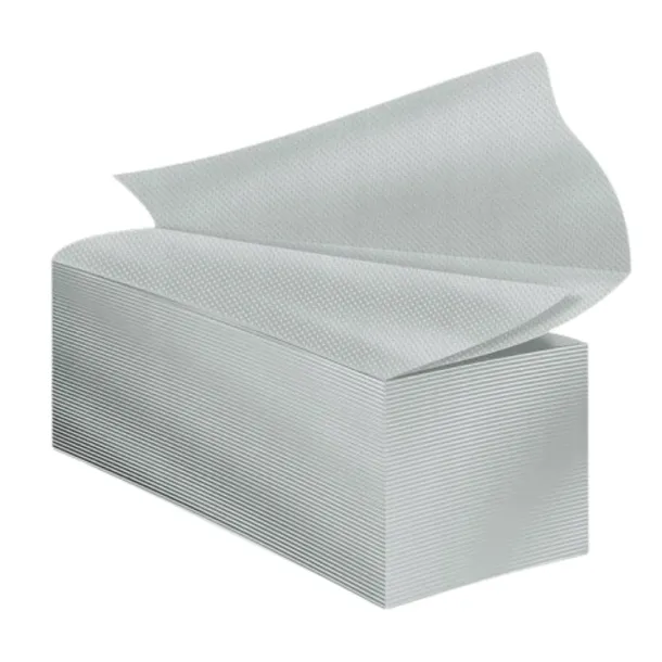 Składany Ręcznik Papierowy ZZ 25x23 Makulaturowy 4000szt Szary