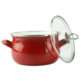 garnek-emaliowany-tradycyjny-helena-czerwony-z-pokrywka-55l-22cm