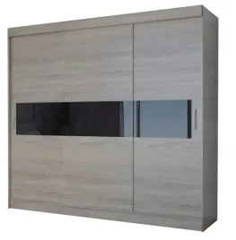 szafa-przesuwna-190-x-205-cm-3d-dab-sonoma-lacobel-czarny-szafy-na-wymiar