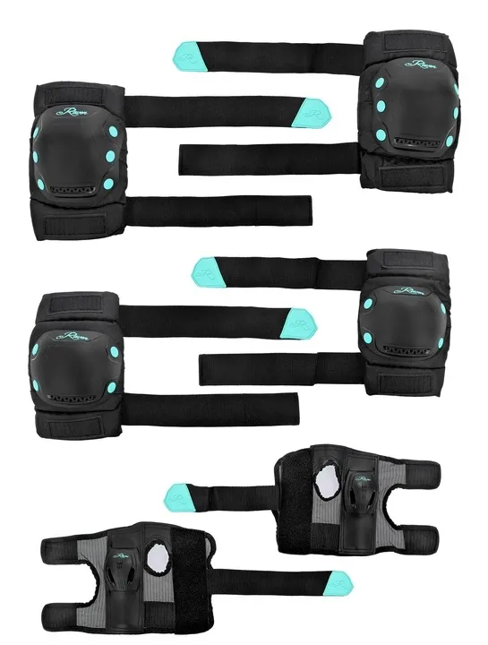 ochraniacze-raven-dexard-black-mint-m