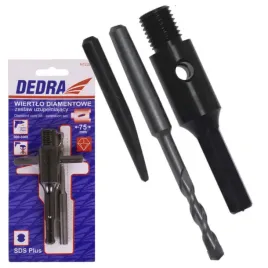 dedra-zestaw-3elementy-uchwyt-sds-do-otwornic-koronek-wiertlo-pilot-h1226