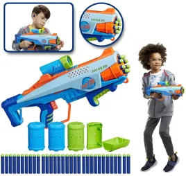 wyrzutnia-pistolet-karabin-32-strzalki-nerf-elite-jr-rookie-pack-dla-dzieci