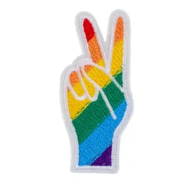 termo-naprasowanka-naszywka-symbol-zwyciestwa-palce-tecza-lgbt