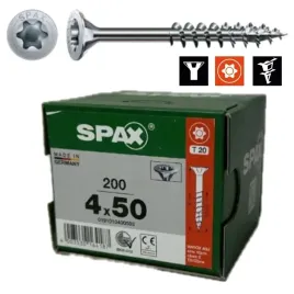 wkrety-uniwersalne-stozkowe-spax-40-x-50-do-drewna-gwint-niepelny-op200