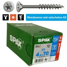 wkrety-nierdzewne-45-x-70-stal-szlachetna-a2-gwint-niepelny-op100-spax