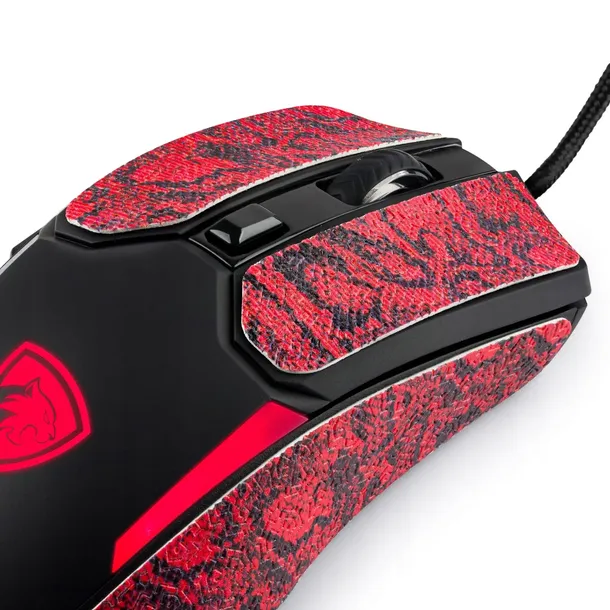 pantherise-venom-ii-mysz-przewodowa-velcro-premium-soft-grip-python-red-kolor-wielokolorowy