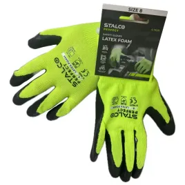 rekawice-stalco-poliestrowe-latex-foam-8-perfect-para