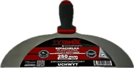 szpachelka-nierdzewna-250mm-elastyczna-uchwyt-gumowy-tytanx