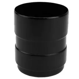 mufa-plastikowa-100-galeco-pvc-czarna-ral9005-lacznik-rur-spustowych
