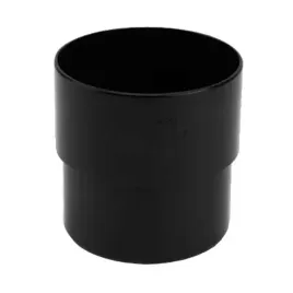 mufa-plastikowa-80-galeco-pvc-czarna-ral9005-lacznik-rur-spustowych