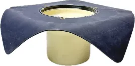 wpust-dachowy-prosty-galeco-160-z-kolnierzem-do-pokryc-z-membran-epdm