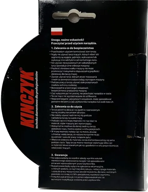tarcza-diamentowa-125x25x22-hexa-gres-kinczyk-marka-kinczyk