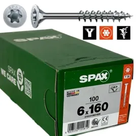 wkrety-uniwersalne-stozkowe-60-x-160-spax-do-drewna-gwint-niepelny-op100