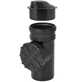 rewizja-z-kratka-dekiel-redukcyjny-63-110-110-galeco-pvc-grafit-7021