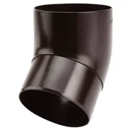 kolano-plastikowe-45-100-galeco-pvc-braz-czekoladowy-ral8017