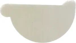 galeco-pvc-110-zaslepka-prawa-biala