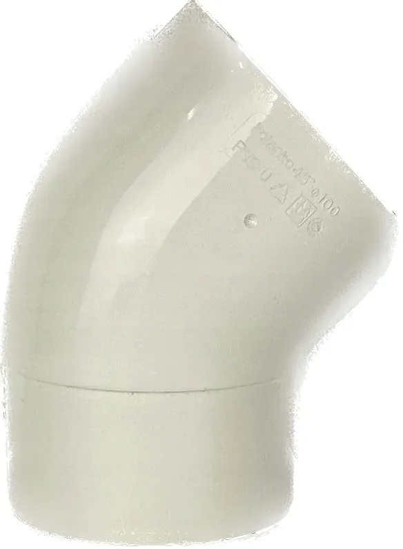 galeco-pvc-100-kolano-45-biale-stan-nowy