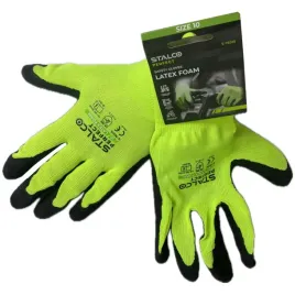 rekawice-stalco-poliestrowe-latex-foam-10-perfect-para